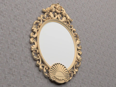 Classic Mirror 3D Model