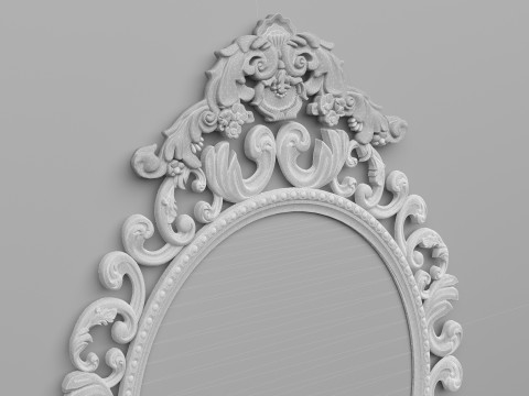 Classic Mirror 8K 3D 模型