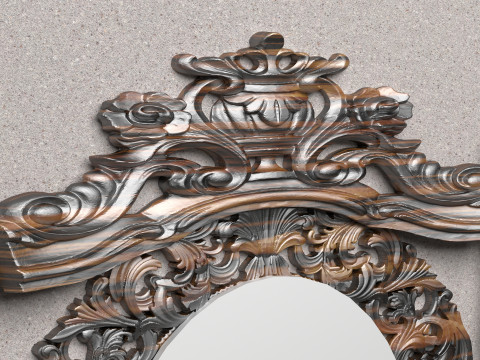 Wall Console 8K Model 3D