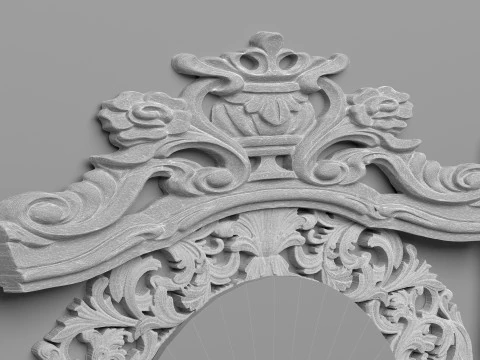 Wall Console 8K 3D Model