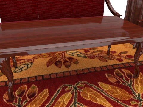 Sitting Room Set 8K 3D Model