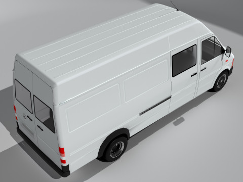 大众 LT 35 TDI - 8K 3D 模型