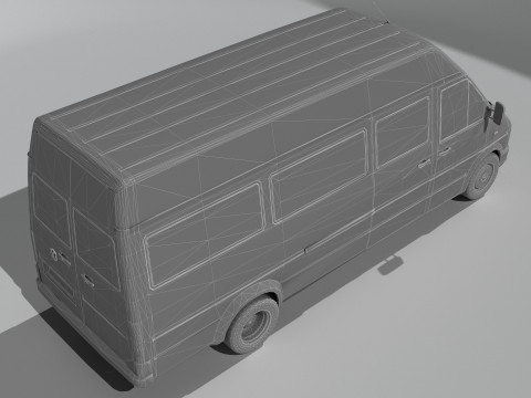 大众 LT 35 TDI - 8K 3D 模型