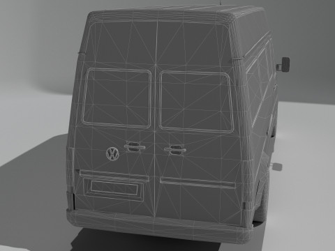 大众 LT 35 TDI - 8K 3D 模型