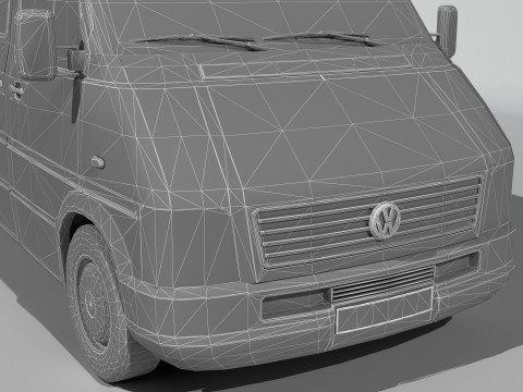 大众 LT 35 TDI - 8K 3D 模型