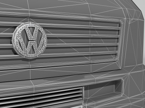 大众 LT 35 TDI - 8K 3D 模型