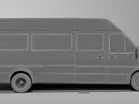 大众 LT 35 TDI - 8K 3D 模型