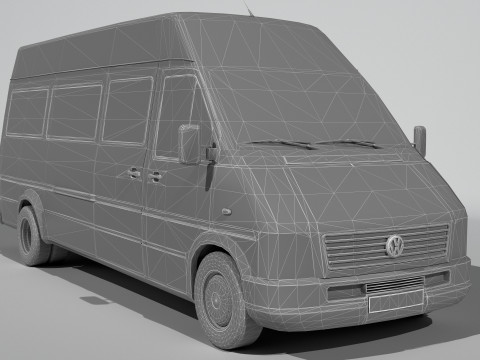 大众 LT 35 TDI - 8K 3D 模型