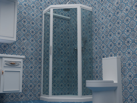 Bathroom 3 - 8K 3D Model