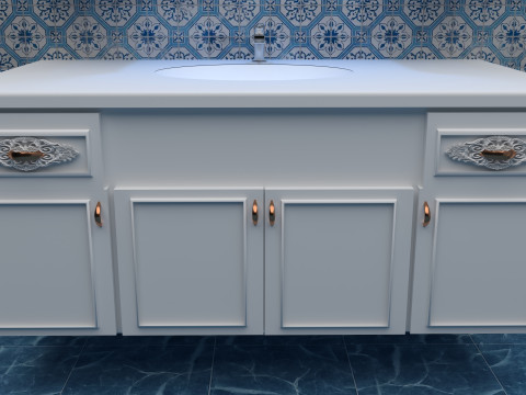 Bathroom 3 - 8K 3D Model