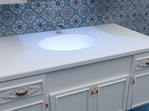Bathroom 3 - 8K 3D Model
