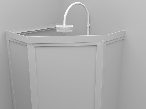 Bathroom 3 - 8K 3D Model