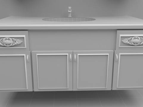 Bathroom 3 - 8K 3D Model