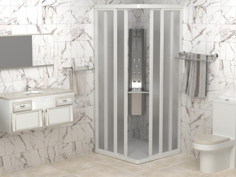 Bathroom 4 - 8K Modèle 3D