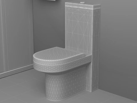 Bathroom 4 3D Model