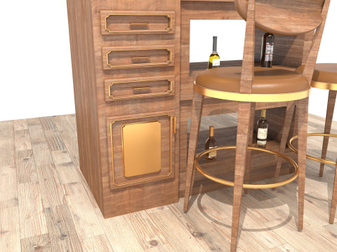 House Bar 8K Modelo 3D