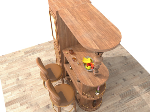 House Bar 8K Modelo 3D