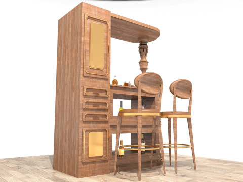 House Bar 8K Modelo 3D
