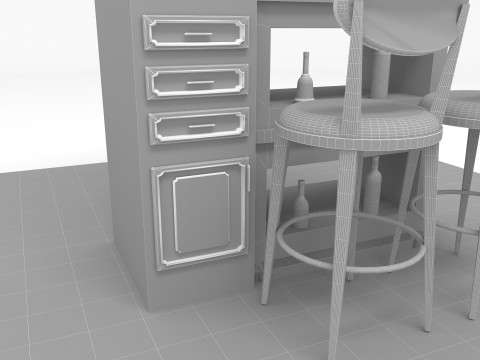 House Bar 8K Modelo 3D