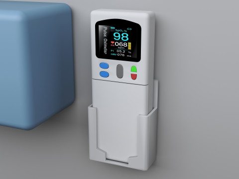 Hospital Room 10 - 8K 3D Model