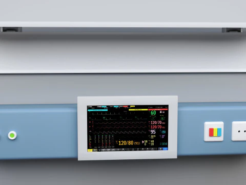 Hospital Room 10 3D Model