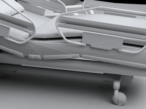 Hospital Room 10 3D Model