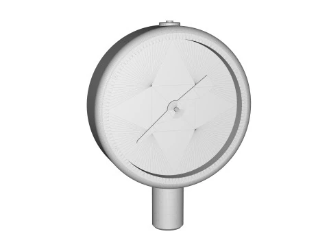 Pressure Dial 4K 3D Model