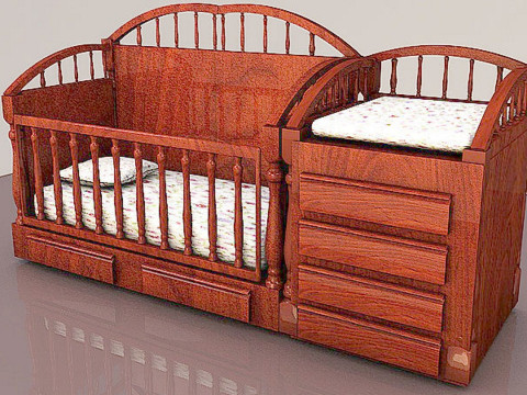 Baby Bed Modelo 3D