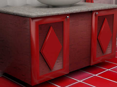 Bathroom 5 - 8K 3D Model
