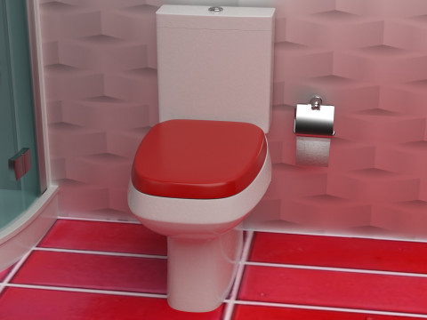 Bathroom 5 - 8K 3D Model
