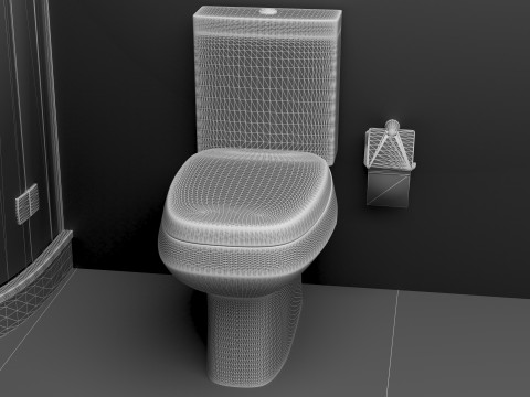 Bathroom 5 - 8K 3D Model