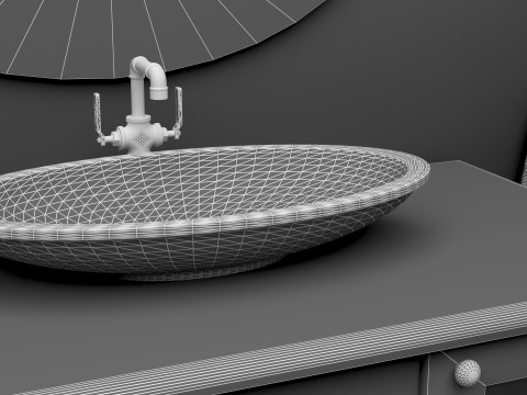 Bathroom 5 - 8K 3D Model