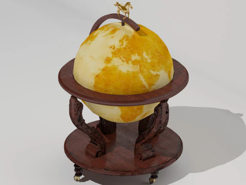 Mini Bar 8K 3D Model