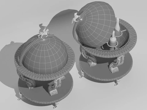 Mini Bar 8K 3D Model