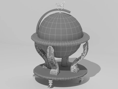 Mini Bar 8K 3D Model