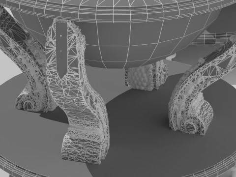 Mini Bar 8K 3D Model