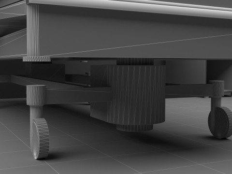 Hospital Ward 10 - 8K 3D Model