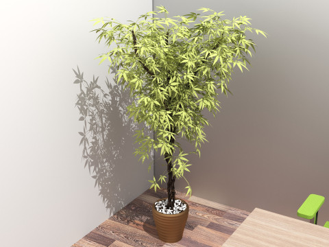 Office Plan 8K Model 3D