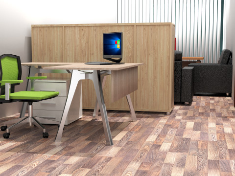 Office Plan 8K Model 3D