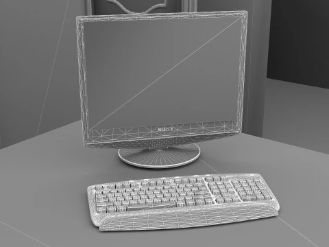 Office Plan 3D Model