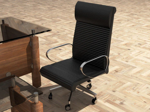 Office Set 2 3D Model