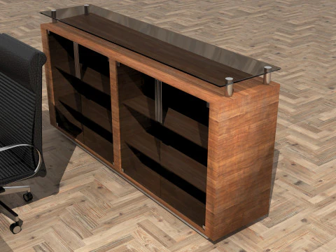Office Set 2 3D Model