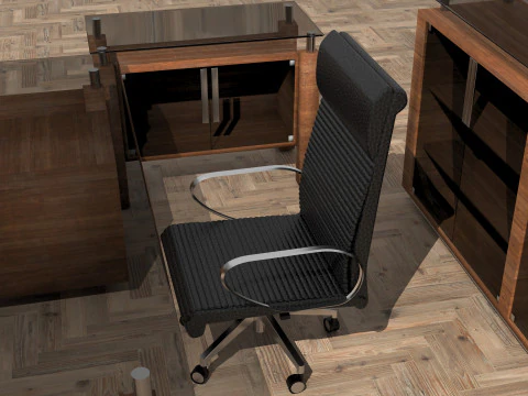 Office Set 2 3D Model