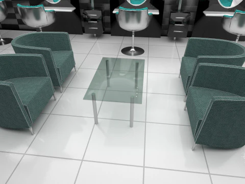 Hairdresser 3D Model