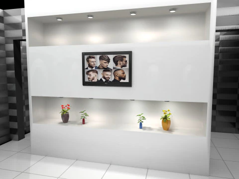 Hairdresser 3D Model
