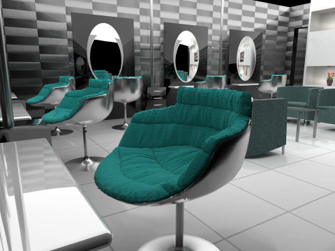 Hairdresser 3D Model