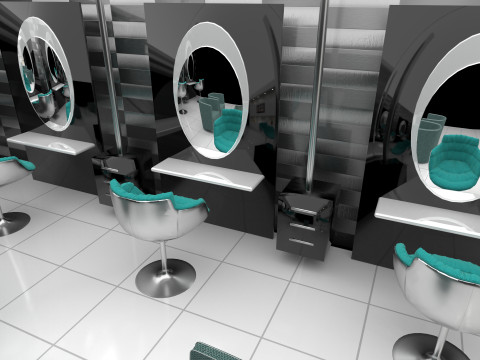 Hairdresser 8K Modelo 3D