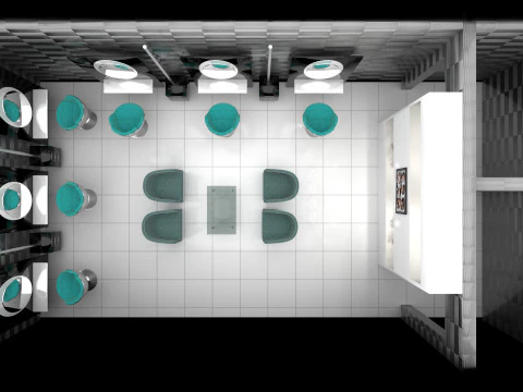 Hairdresser 3D Model