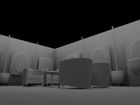 Hairdresser 3D Model