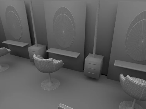 Hairdresser 3D Model